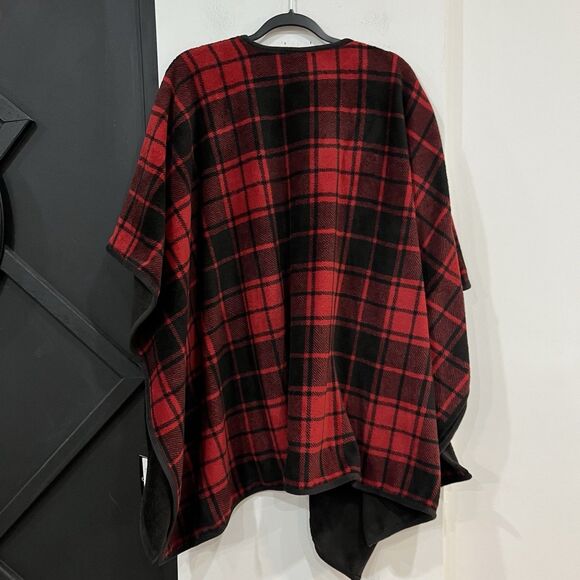 NWT Cuddl Duds Fleece Wrap Plaid Shawl Plush Lounge Size L/XL - Picture 5 of 5